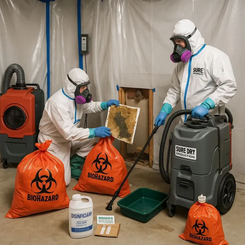 Contaminated Water Handling Protocols process in Falmouth, VA