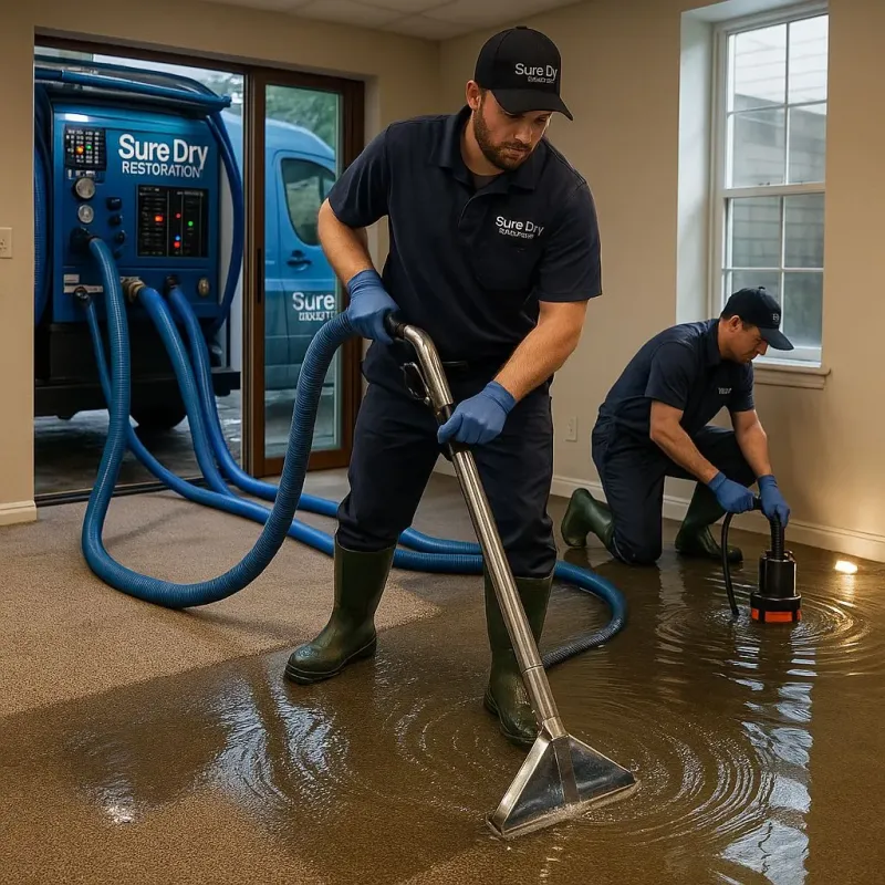 Water Extraction and Removal process in Falmouth, VA